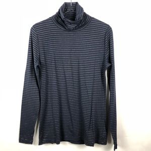 Eddie Bauer | Long Sleeve striped Turtleneck | L